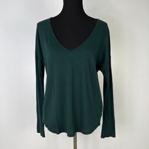 Express One Eleven Cut Out Shirt Long Sleeve